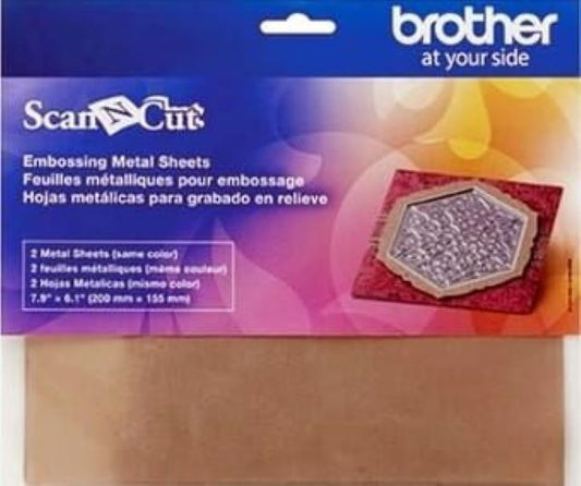 Brother Embossing metal sheet Bronze