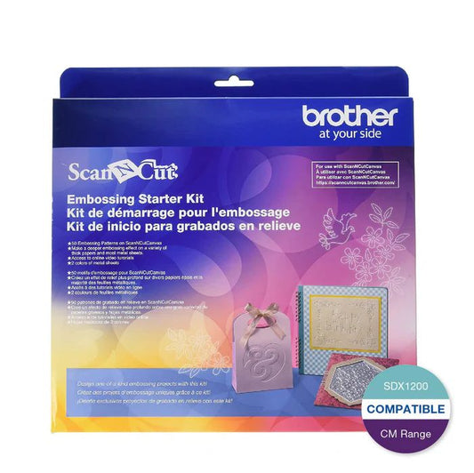 Brother  ScanNCut  Embossing Starter Kit