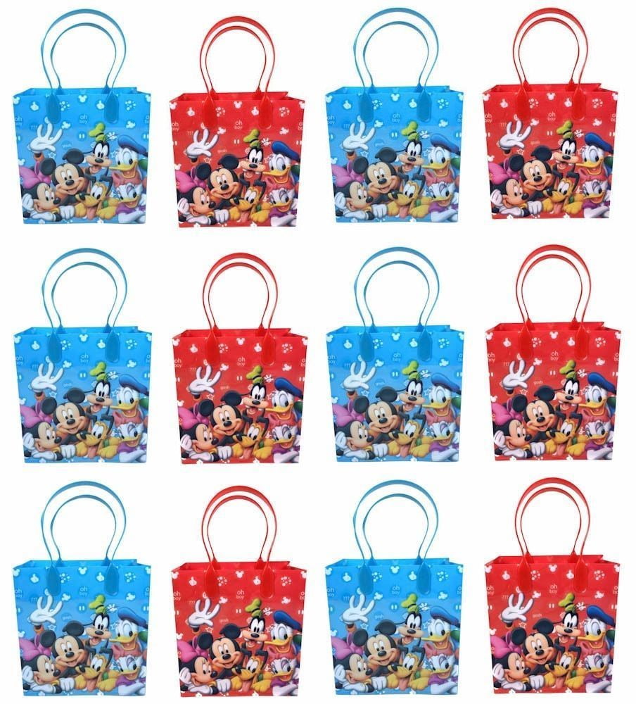 Party Paper  bags  themed 10 pack