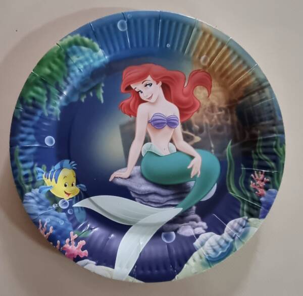 Disposable paper party Plates themed 10 pack