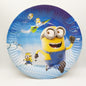 Disposable paper party Plates themed 10 pack