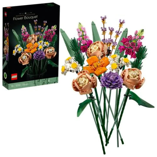 LEGO® ICONS Flower Bouquet 10280 Building Kit (756 Pieces)