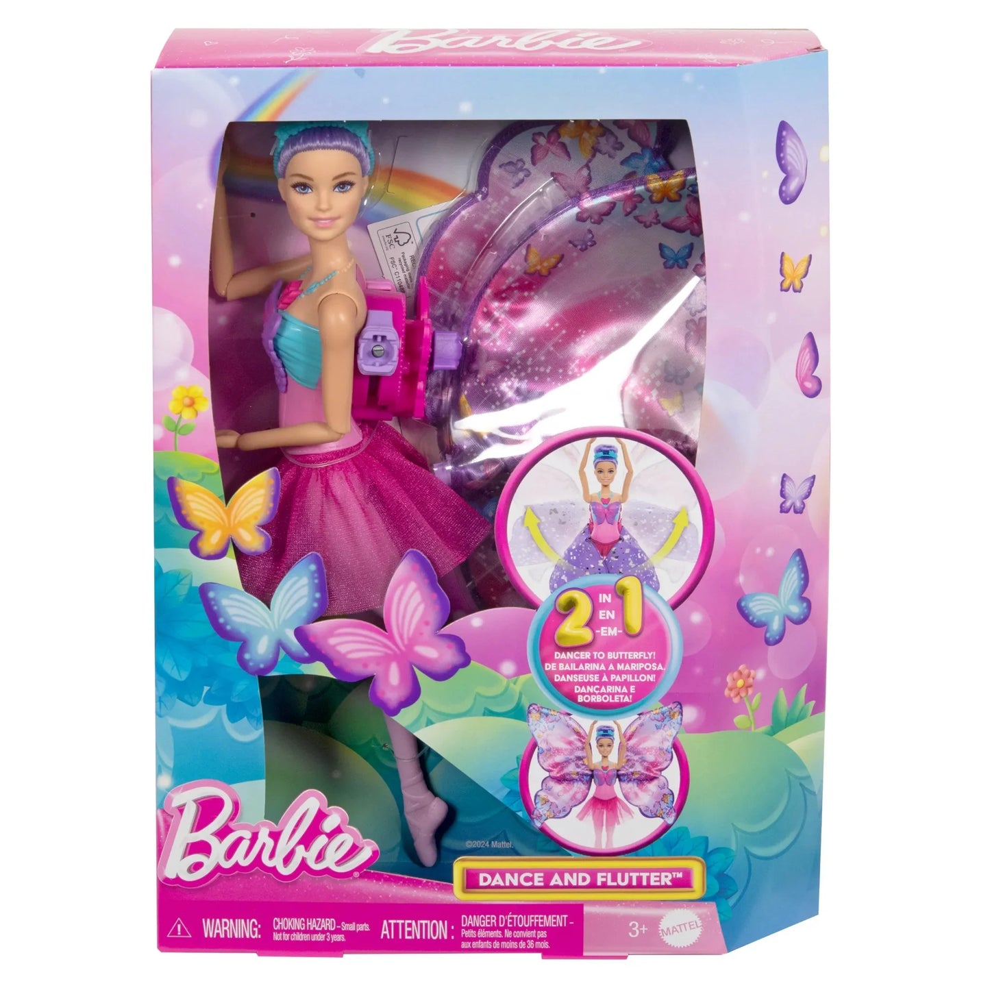 Barbie™ Dance and Flutter™ Doll Blonde