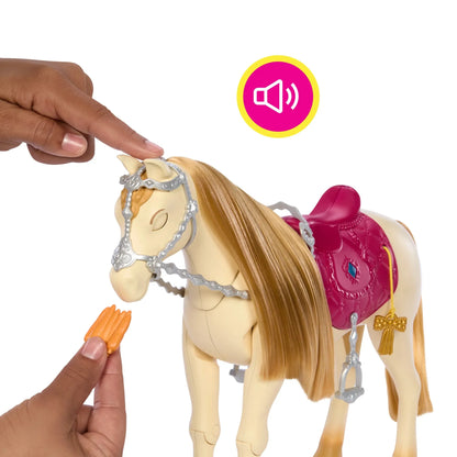 Barbie Toy Horse with Sounds, Music & Accessories