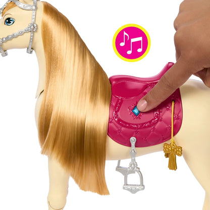 Barbie Toy Horse with Sounds, Music & Accessories