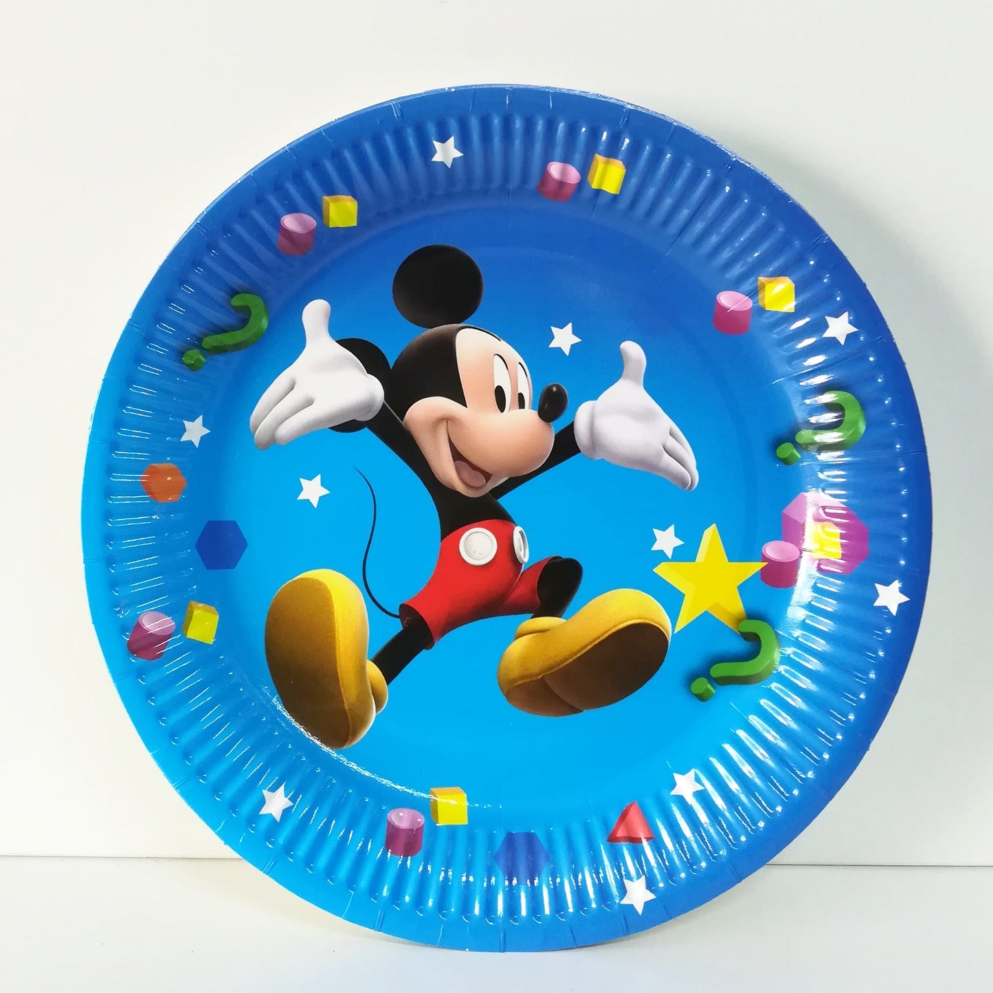 Disposable paper party Plates themed 10 pack