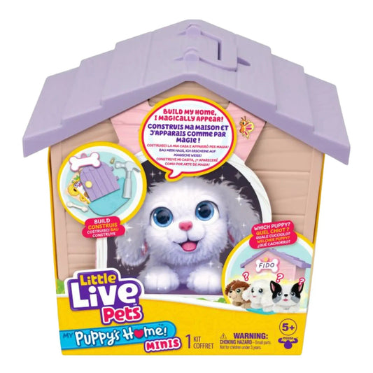 Little Live Pets My Puppy's Home Mini Playset (Colour or Charater May Vary) - Blind Boxt