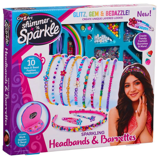 Cra-z-Art Shimmer & Sparkle Headbands & Barrettes