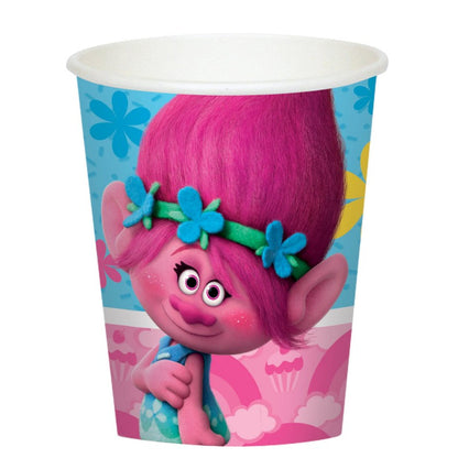 Disposable paper party cups themed 10 pack