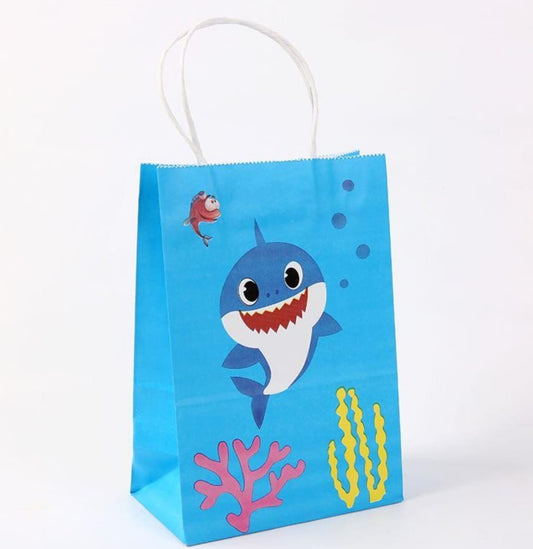 Party Paper  bags  themed 10 pack