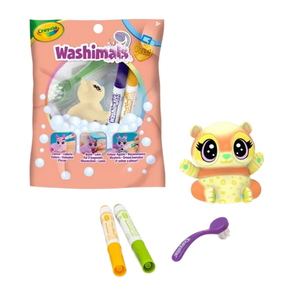 Crayola Washimals 1ct (Colour or Charater May Vary) - Blind Box Pastel Pets