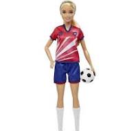 BARBIE™ BLONDE SOCCER DOLL