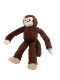 Bush buddies Plush Monkey - Dark Brown Small