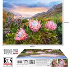 RGS Pink Proteas 1000pc