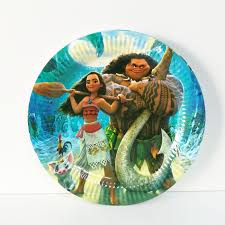 Disposable paper party Plates themed 10 pack