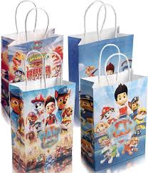 Party Paper  bags  themed 10 pack