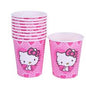 Disposable paper party cups themed 10 pack