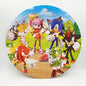 Disposable paper party Plates themed 10 pack