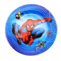 Disposable paper party Plates themed 10 pack