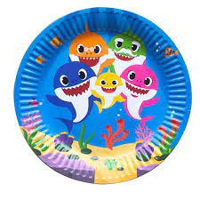 Disposable paper party Plates themed 10 pack