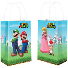 Party Paper  bags  themed 10 pack