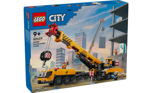 Lego City Yellow Mobile Construction Crane