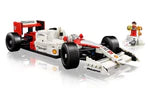 LEGO® ICONS™ McLaren MP4/4 & Ayrton Senna