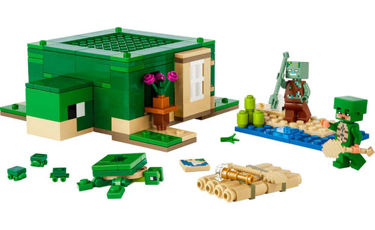 Lego Minecraft  The Turtle Beach house