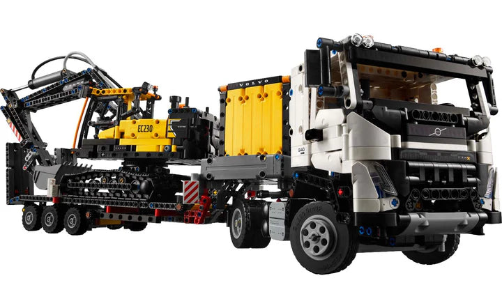 Lego Technic Volvo Fmx Truck & Ec230 Electric excavator