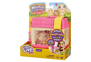 Little Live Pets Mama Surprise Mini Playset (Colour or Charater May Vary) - Blind Box(