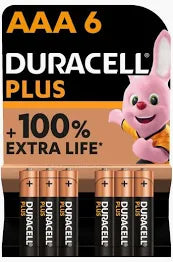 Duracell Mainline Plus Aaa 6s