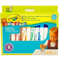 Crayola Mini Kids Washable Markers 12ct