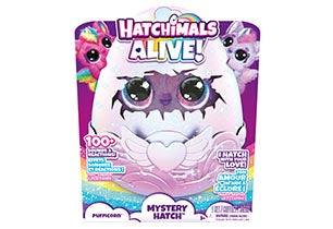 Hatchimals Alive Secret Hatch Pufficorn