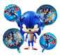 Sonic 5 pcs foil balloon Air or Helium