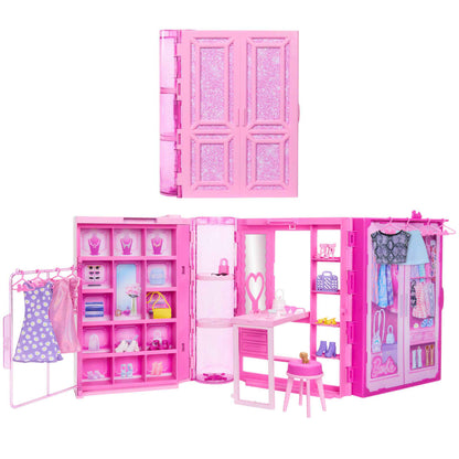 Barbie Dream Closet Toy Playset with Clothes & Accessories