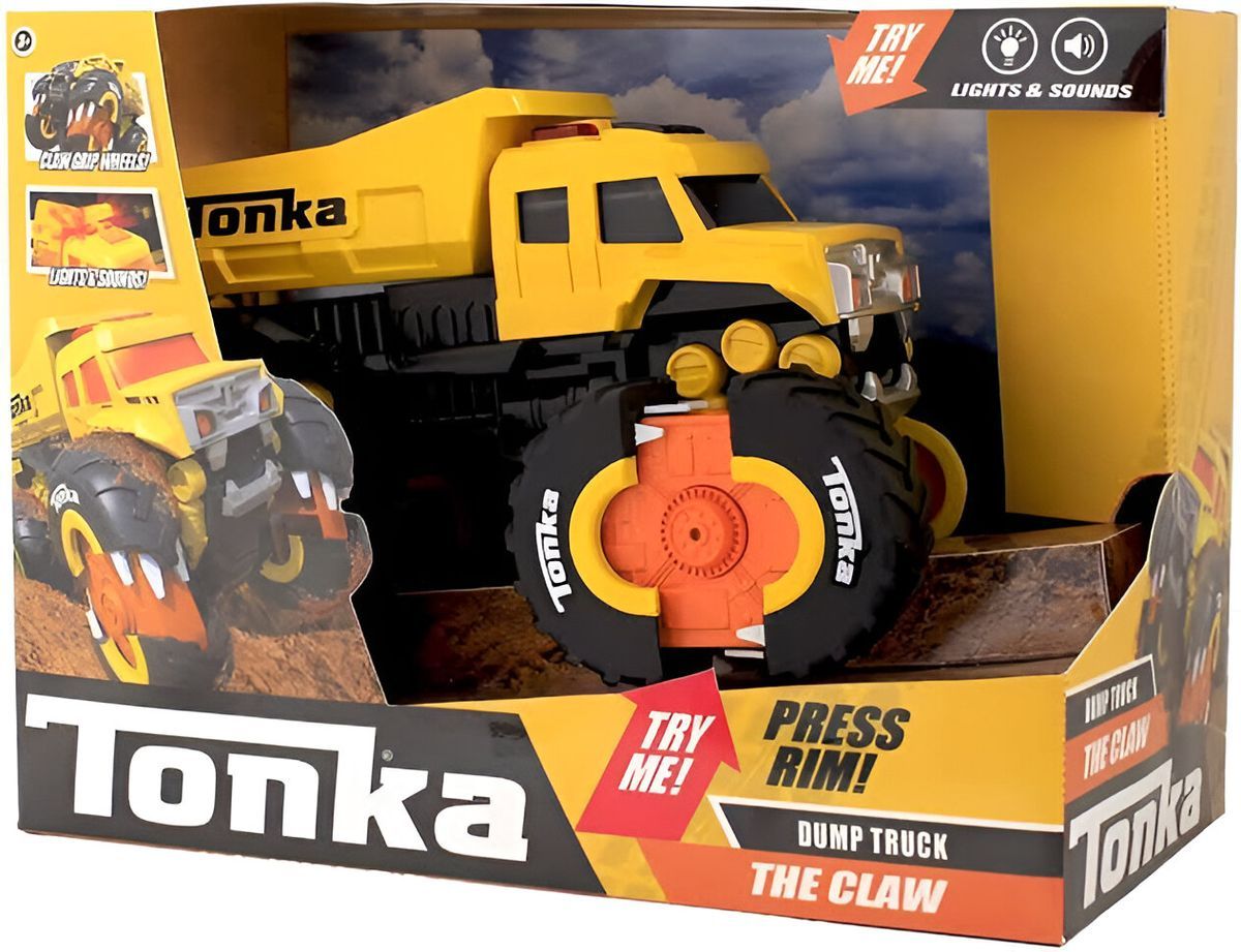 Tonka The Claw L&s Dump Truck with Sounds and Lights