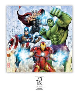 Avengers Napkins 20'S V&N Goodies Galore