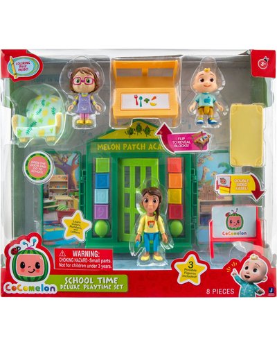 COCOMELON  SCHOOLTIME DELUXE SET V&N Goodies Galore