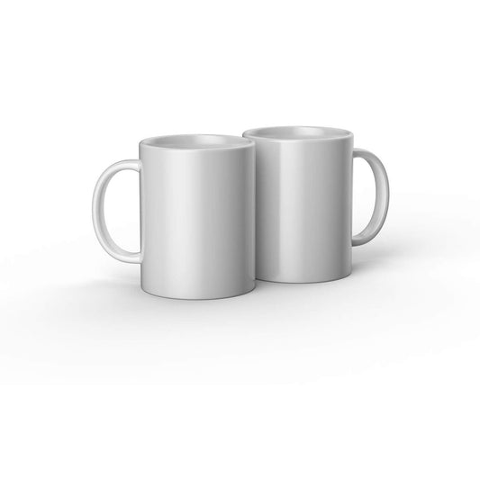 Cricut Ceramic Mug Blank 15 Oz 2 Pack (White) V&N Goodies Galore