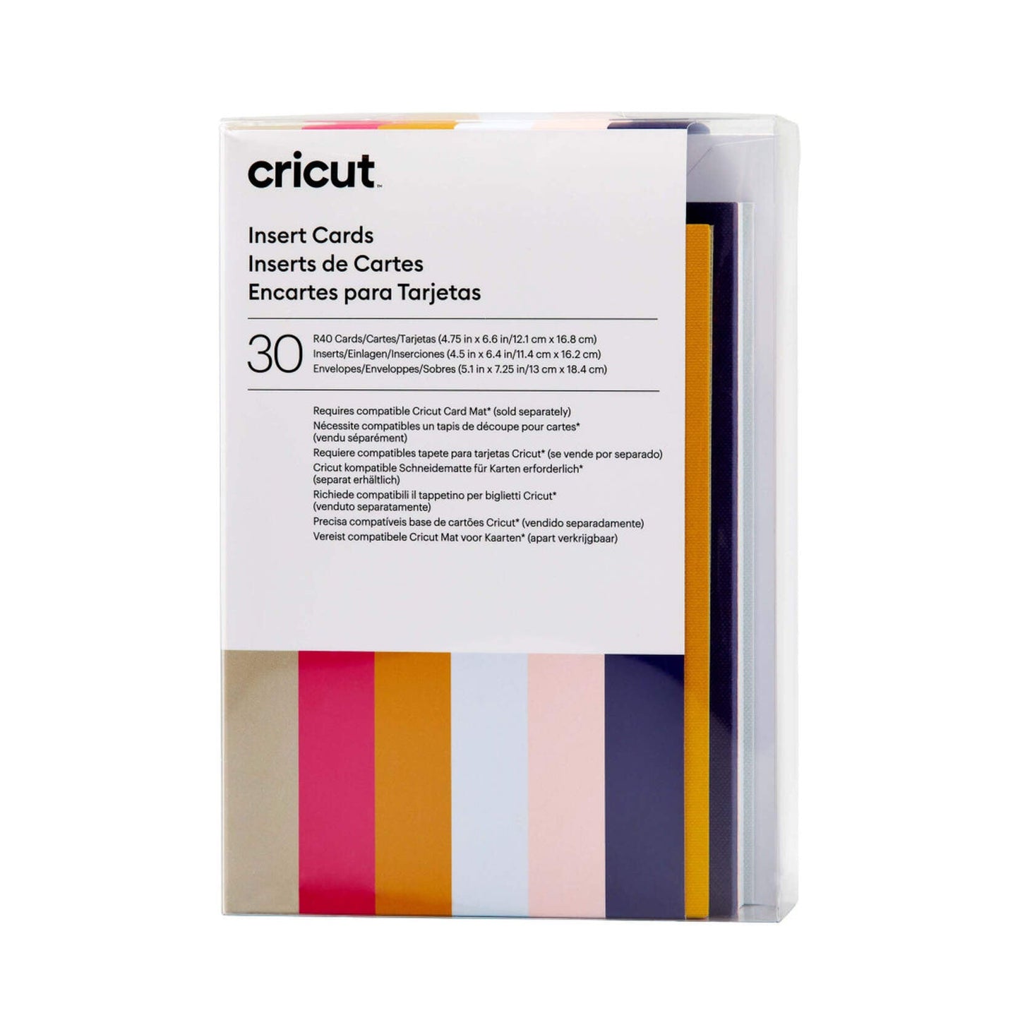 Cricut Insert Cards Sensei R40 (12;1 Cm X 16;8 Cm) 30-Pack V&N Goodies Galore