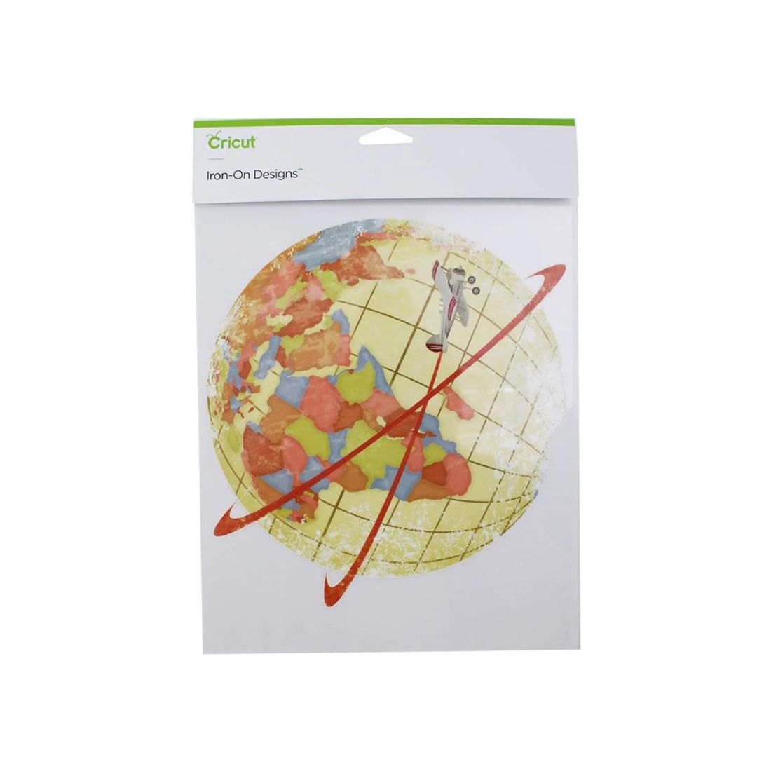 Cricut Iron On Designs Globe Color 8.5X12 (1) V&N Goodies Galore