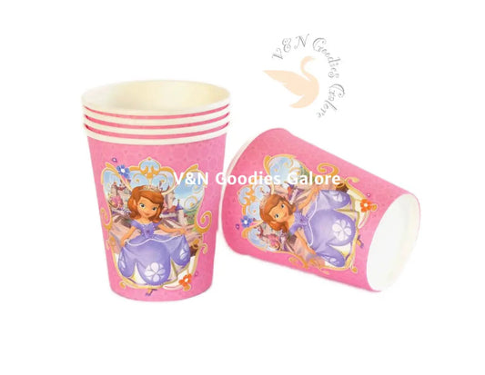 Cups Theme-Sofia the First V&N Goodies Galore
