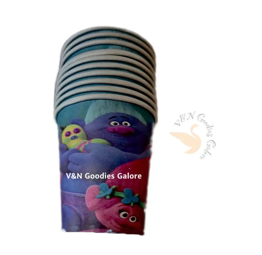 Cups Theme-Trolls V&N Goodies Galore