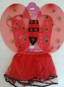 Dress Up Wing & Skirt Ladybug V&N Goodies Galore