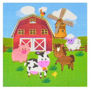 Farmyard Napkins 20S V&N Goodies Galore