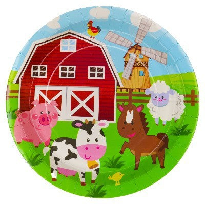 Farmyard Plates 10S V&N Goodies Galore