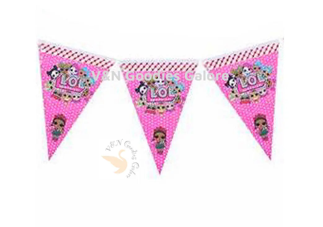 Flag/Bunting Banner Theme-Lol Suprise! V&N Goodies Galore