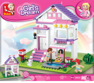 Girls Dream -Villa with Pool (291 Pcs) V&N Goodies Galore