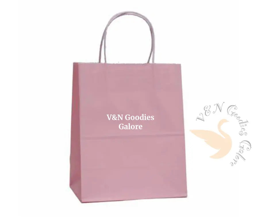 Happy Birthday Paper Gift Bag -Pink V&N Goodies Galore