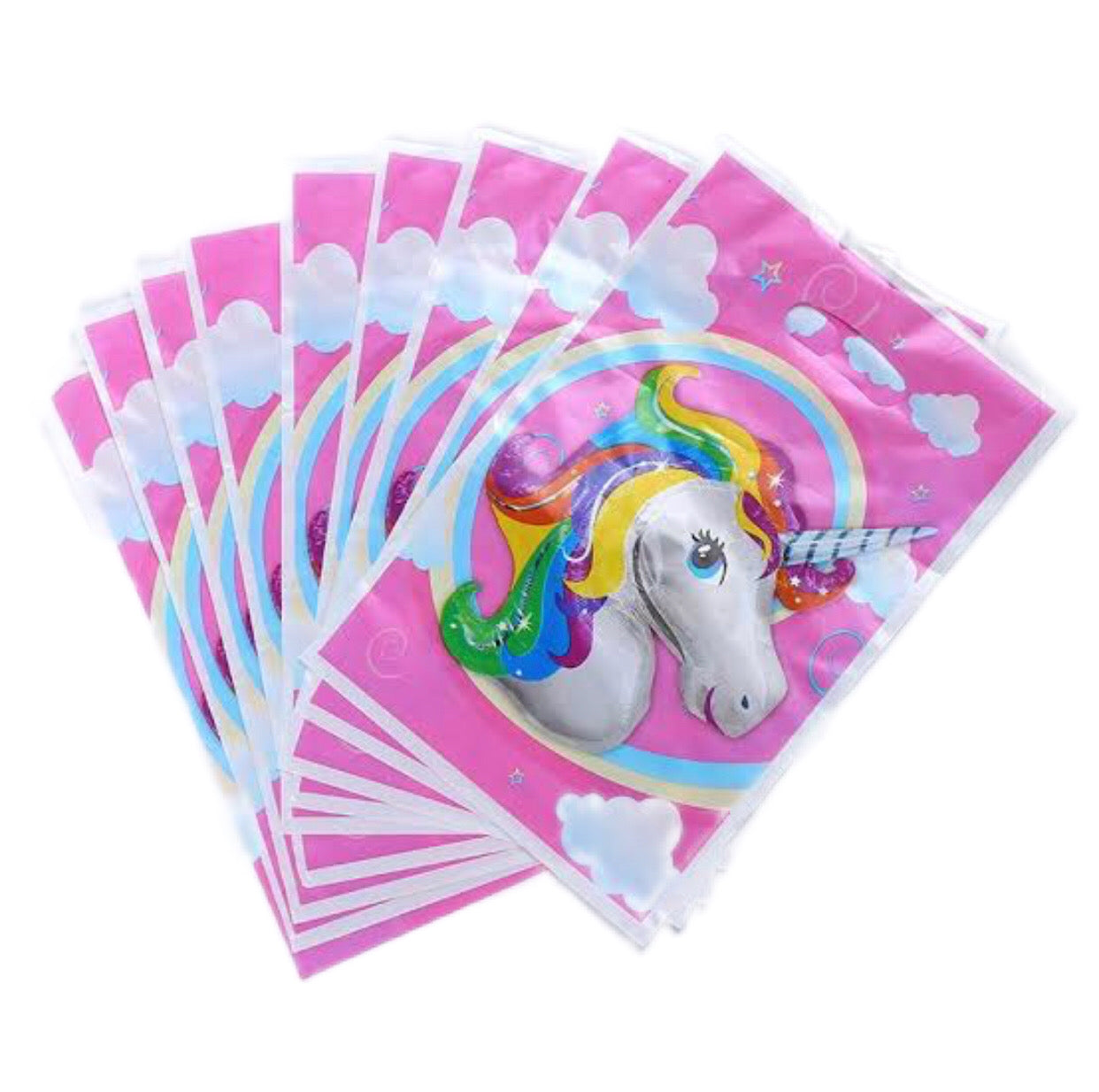 Happy Birthday Party loot bag - Pink Unicorn V&N Goodies Galore